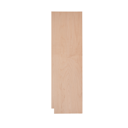 Backwoods Cabinetry RTA (Ready-to-Assemble) TSK2484.R - Raw Maple .25"X23.25"X84" Pantry End Panel - Right Side