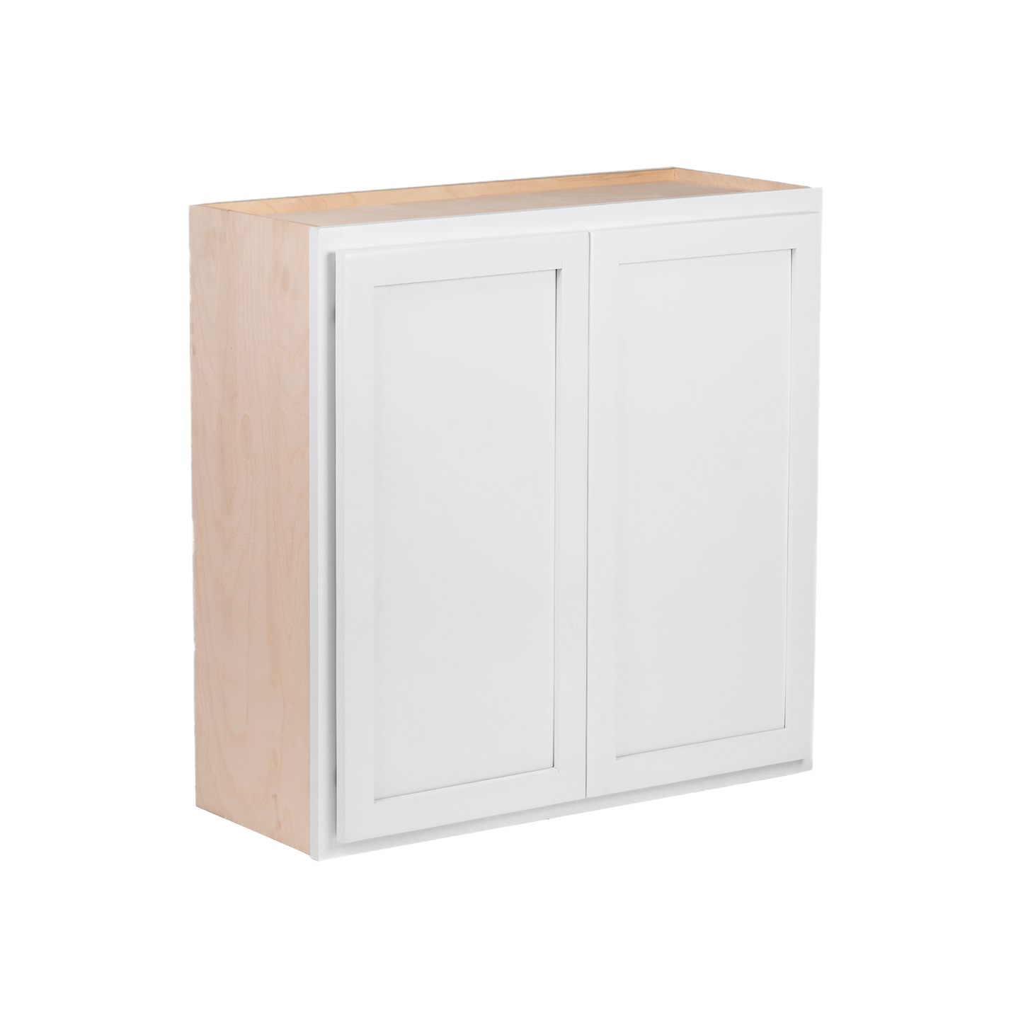 Backwoods Cabinetry RTA (Ready-to-Assemble) W3042.BUTT - Pure White 30"Wx42"Hx12"D Wall Cabinet