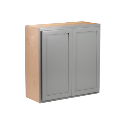 Backwoods Cabinetry RTA (Ready-to-Assemble) W3630.BUTT - Magnetic Grey 36"Wx30"Hx12"D Wall Cabinet