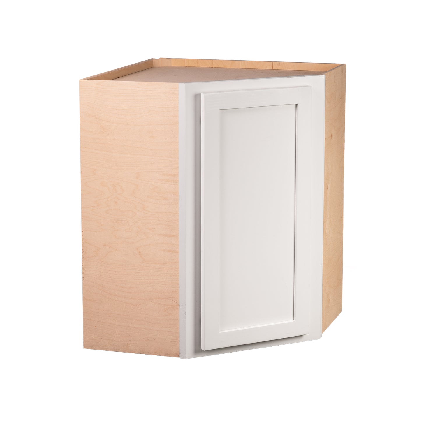 Backwoods Cabinetry RTA (Ready-to-Assemble) WDC2442 - Pure White 24"WX42"HX12"D Wall Corner Cabinet