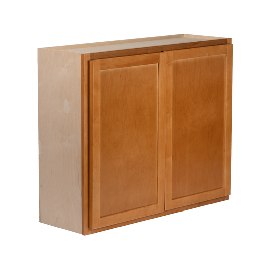 Backwoods Cabinetry RTA (Ready-to-Assemble) W3636.BUTT - Provincial Stain 36"Wx36"Hx12"D Wall Cabinet