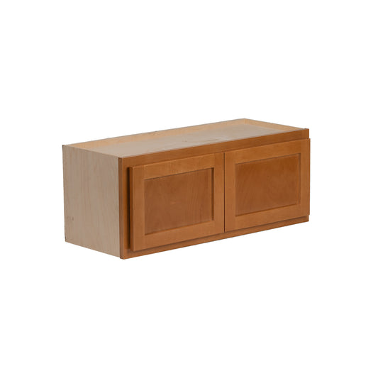 Backwoods Cabinetry RTA (Ready-to-Assemble) W3018.BUTT - Provincial Stain 30"Wx18"Hx12"D Microwave Wall Cabinet