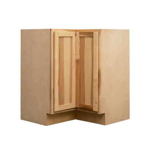 Backwoods Cabinetry RTA (Ready-to-Assemble) BLZS3030.18 - Rustic Hickory Clear Lazy Susan Cabinet | 18"Dx30"Wx34.5"