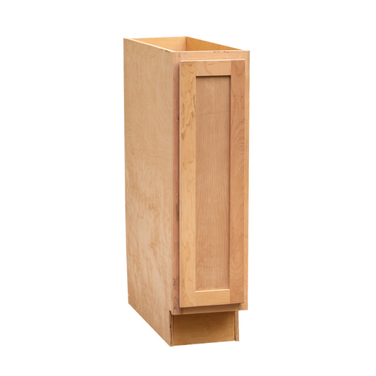 Backwoods Cabinetry RTA (Ready-to-Assemble) B9.FH.R - Raw Cherry Base Cabinet | 9"Wx34.5"Hx24"D