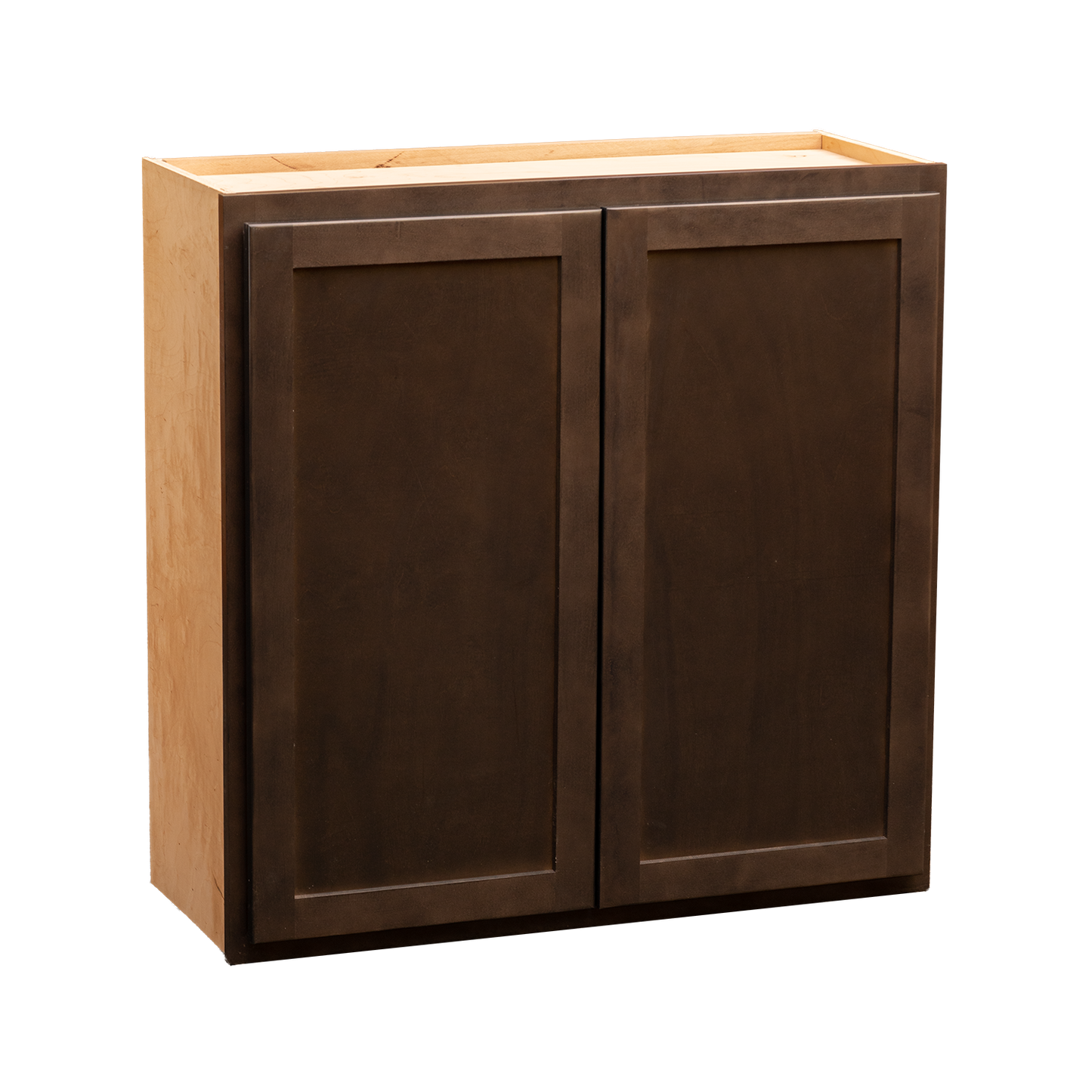 Backwoods Cabinetry RTA (Ready-to-Assemble) W3030.BUTT - Espresso Stain 30"Wx30"Hx12"D Wall Cabinet