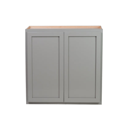 Backwoods Cabinetry RTA (Ready-to-Assemble) W3630.BUTT - Magnetic Grey 36"Wx30"Hx12"D Wall Cabinet