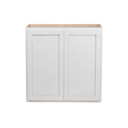 Backwoods Cabinetry RTA (Ready-to-Assemble) W3042.BUTT - Pure White 30"Wx42"Hx12"D Wall Cabinet