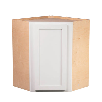 Backwoods Cabinetry RTA (Ready-to-Assemble) WDC2442 - Pure White 24"WX42"HX12"D Wall Corner Cabinet