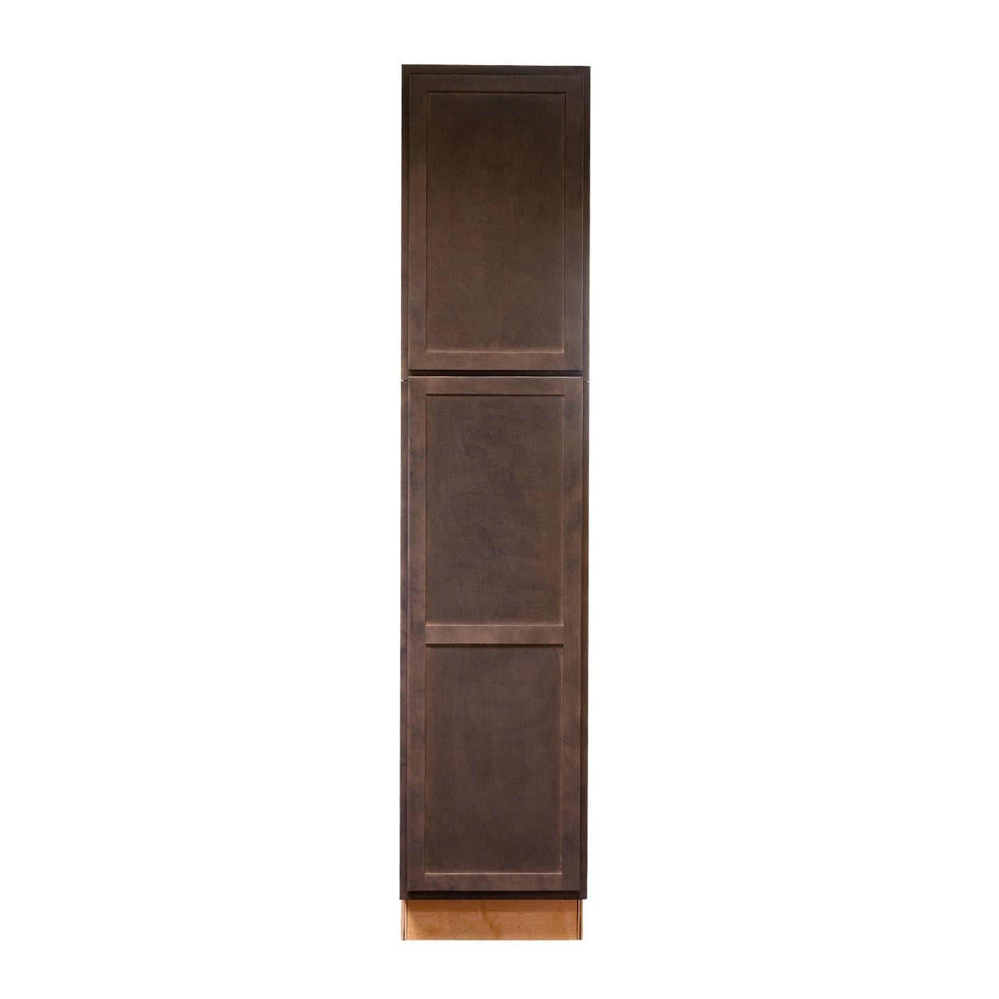 Backwoods Cabinetry RTA (Ready-to-Assemble) T1884.24.L - Espresso Stain Pantry Cabinet 18"Wx84"Hx24"D